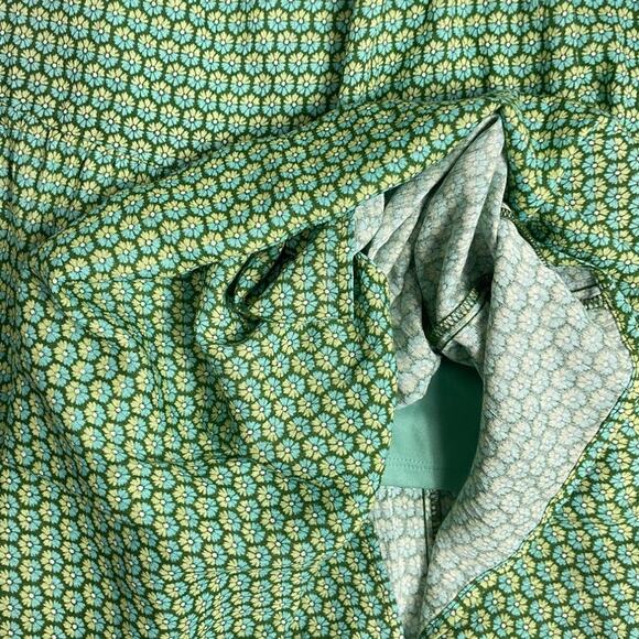 Heatherly Green Tiered Floral Flowy Maxi Skirt Size 2X NWT - Picture 2 of 4